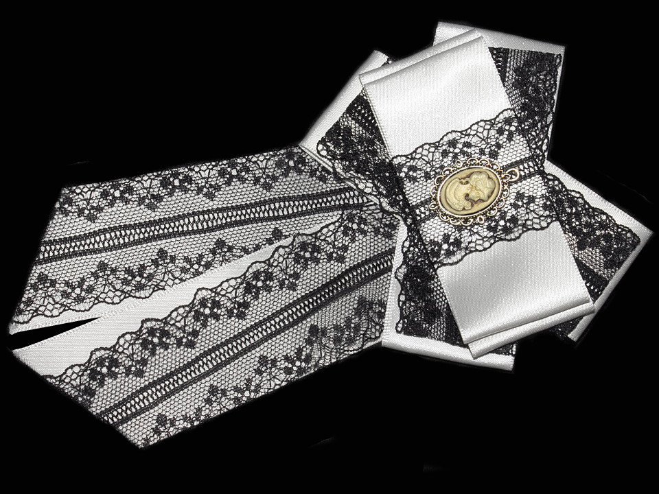 Брошь - галстук  на блузу Arco Carino ОСТАТКИ!!!